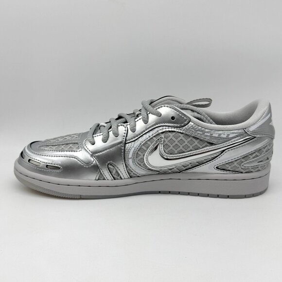 Air Jordan 1 Low Womens Method of Make V3 Silver Sz 10 New Shoes HQ2186-002 - Picture 6 of 12